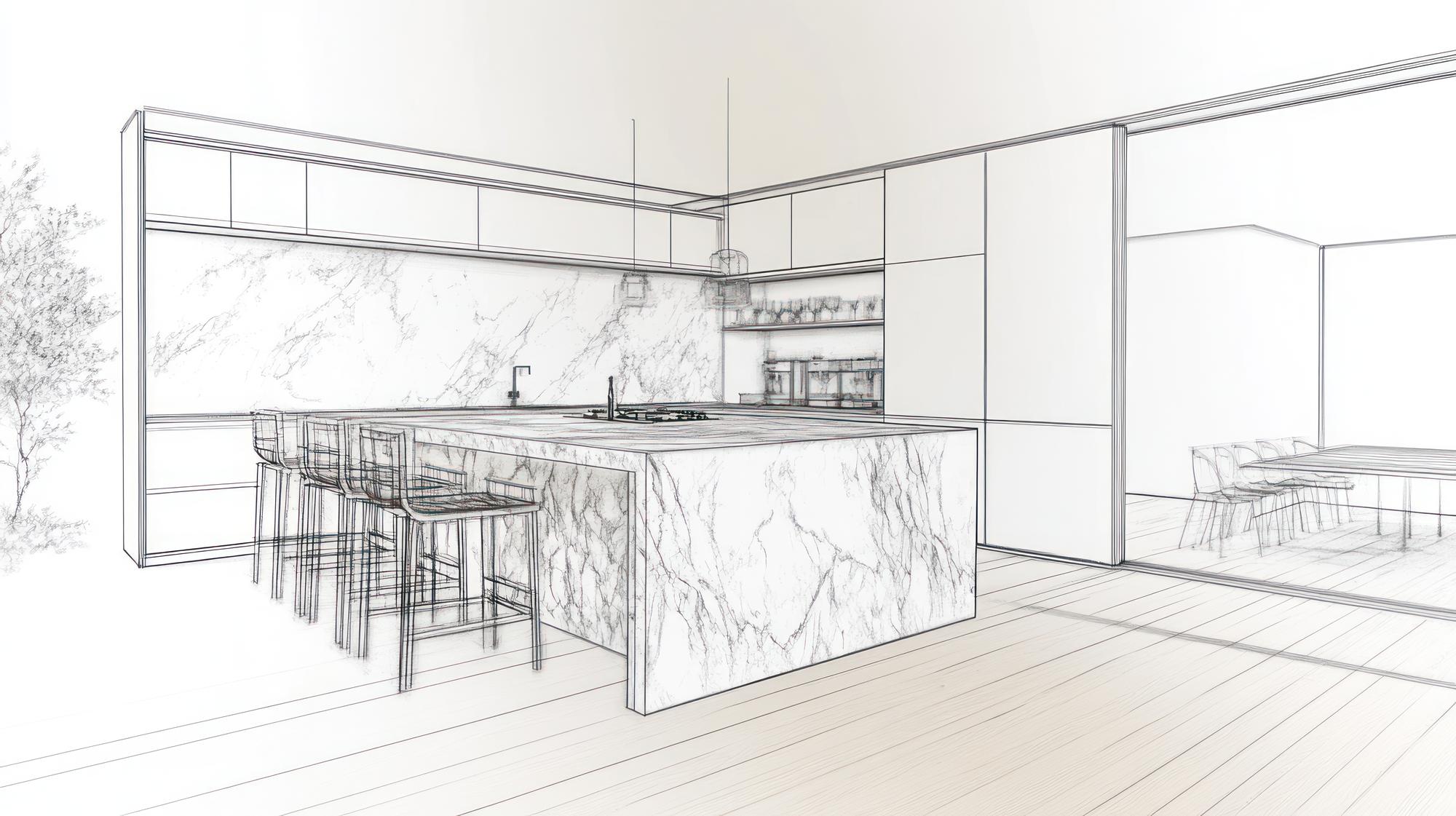 Ai Powered Countertop Drawing Stone Fabricators